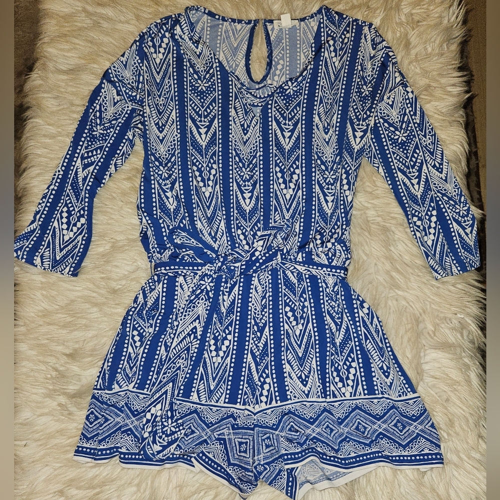 Market & Spruce Fraya Knit Romper – Size Medium - Picture 2 of 6